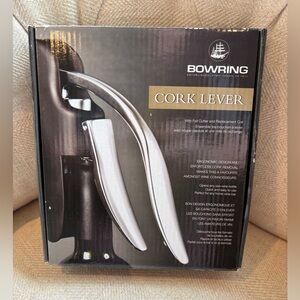 🍷 Bowring Cork Lever Wine Opener Set
